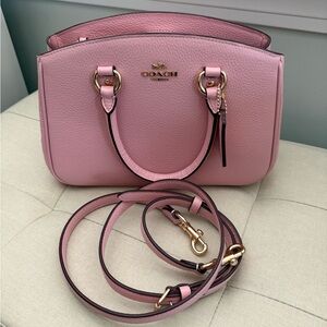 Coach Powder Pink Savannah Small Carryall Bag